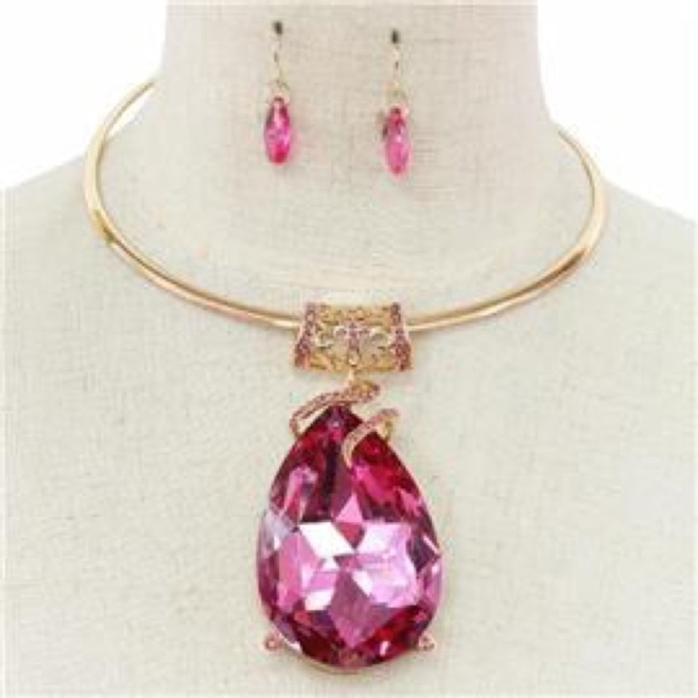 TEARDROP CHOKER SET
